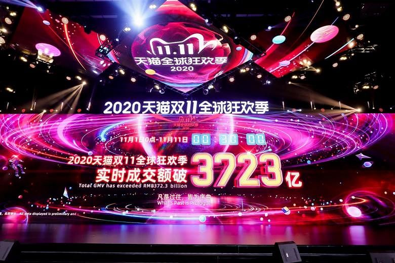Alibaba melewati $ 75 miliar dalam penjualan karena pasca-virus Singles ‘Day memasuki ayunan penuh