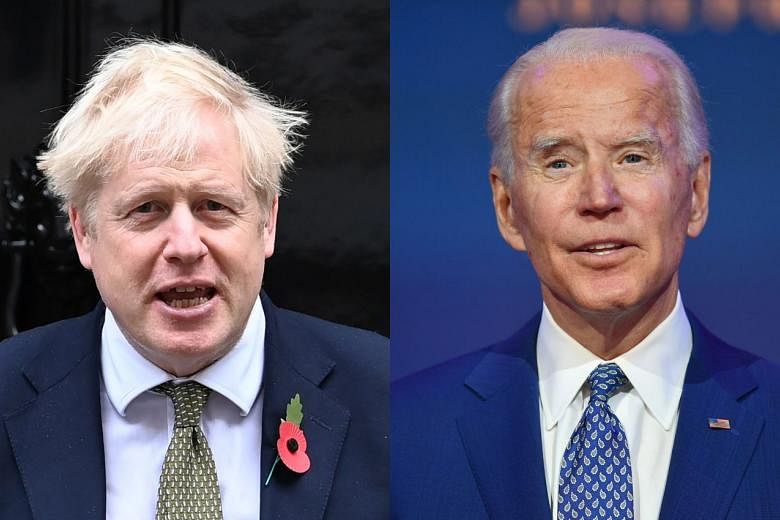 PM Inggris Boris Johnson berbicara dengan Presiden terpilih AS Joe Biden, membahas Covid-19 dan perubahan iklim
