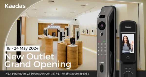 Produsen Smart Lock Terbesar di Dunia, Kaadas, Membuka Toko Pertama di NEX Serangoon, Singapura., Berita Bisnis